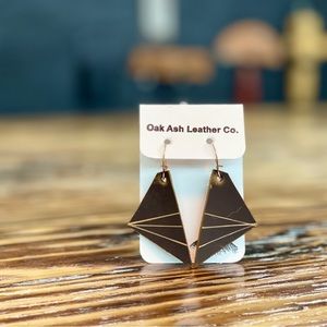 Handmade Leather Earrings